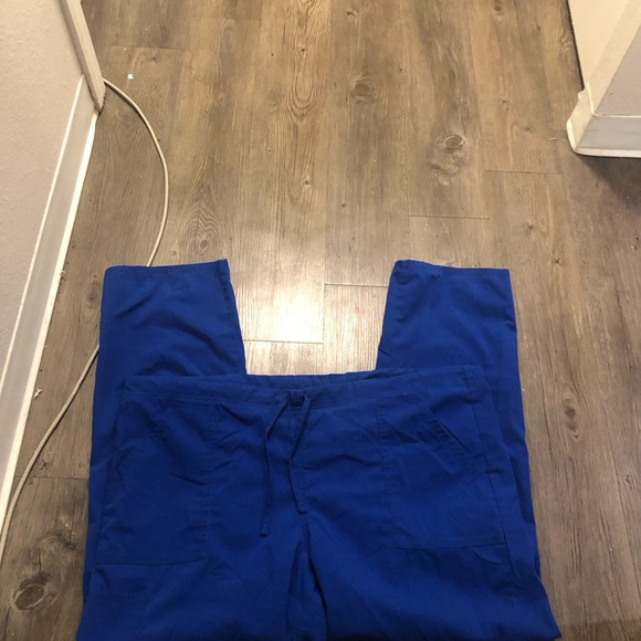 Scrubstar Women’s Navy Blue Cargo Jogger Pull-On 3 Pockets Scrub Pant Sz Large - Picture 11 of 13